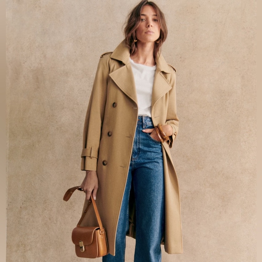 Sézane Scott Trench Coat